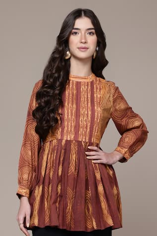 Ritu Kumar Tie Dye A-Line Kurta 