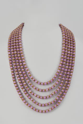 SALIL BHATIA Semi-Precious Stone Layered Mala 