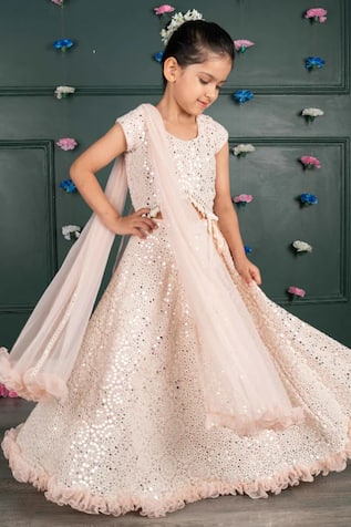 Shruti Jalan Sequins Embroidered Lehenga Set 