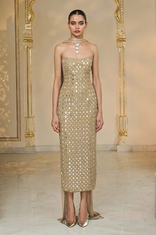 Arpita Mehta Bodycon Tunic & Slim Dupatta 