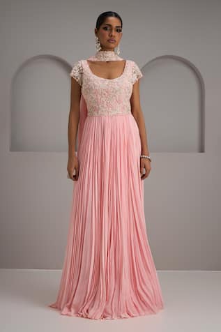 Maisolos Embroidered Anarkali With Dupatta 