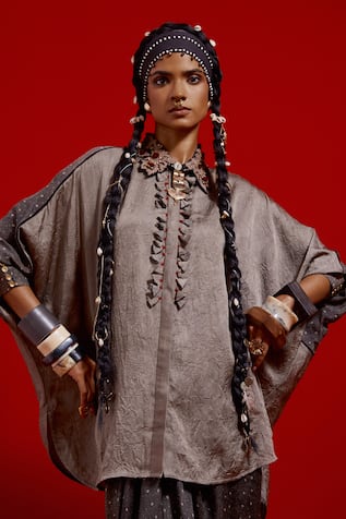 Aseem Kapoor Mandala Textured Shirt 