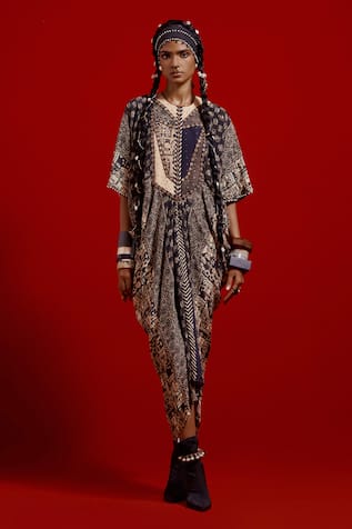 Aseem Kapoor Zia Trapeze Dress 