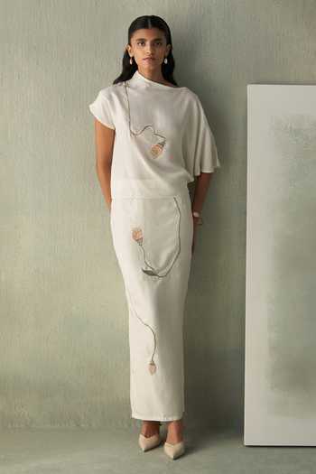 Febo6 Sicily Draped Blouse 