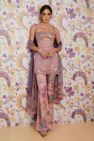 Mahima Mahajan Isra Floral Print Kurta Set 