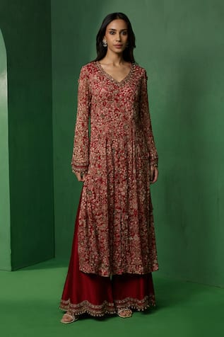 Ridhima Bhasin Arsia Printed Kurta Palazzo Set 