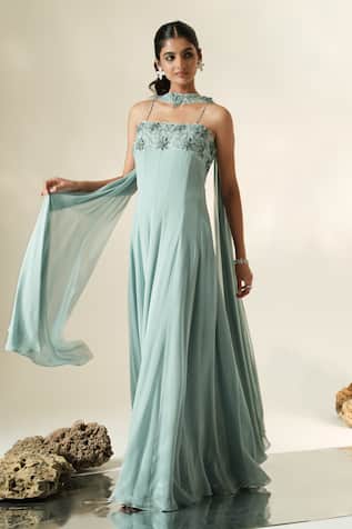 Muskan Aggarwal Aarvi Dori Embroidered Anarkali With Dupatta 