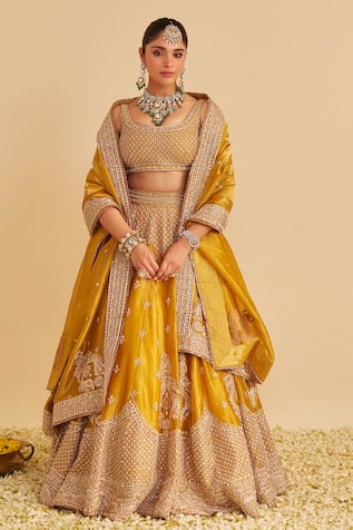 Sheetal Batra Aashina Embroidered Lehenga Set 