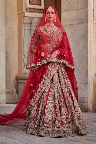 Sheetal Batra Mahanoor Embroidered Bridal Lehenga Set 