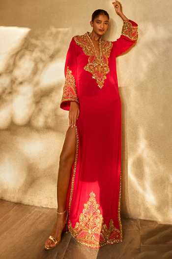 Tamanna Punjabi Kapoor Embroidered Kaftan  