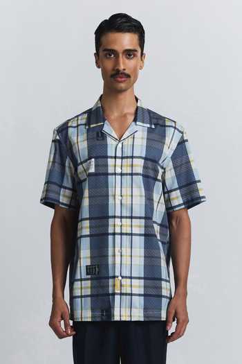 Line Out Line Vintage Checkered Shirt 
