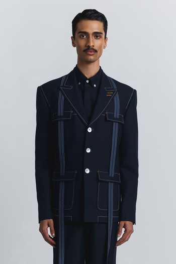 Line Out Line Safari Style Blazer 