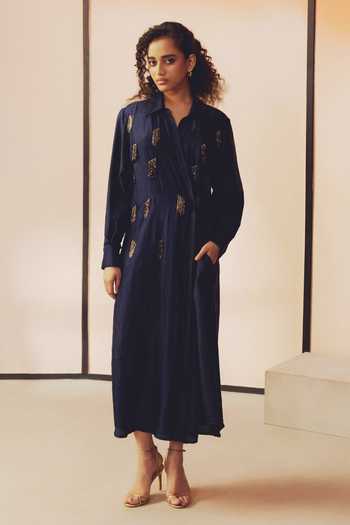 Kavya Singh Kundu Nell Hand Embroidered Dress 