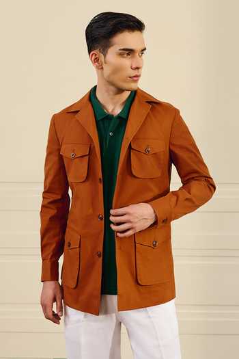 Gargee Designers Flap Pocket Detail Shacket  