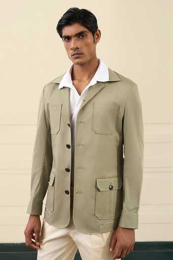 Gargee Designers Flap Pocket Detail Shacket 