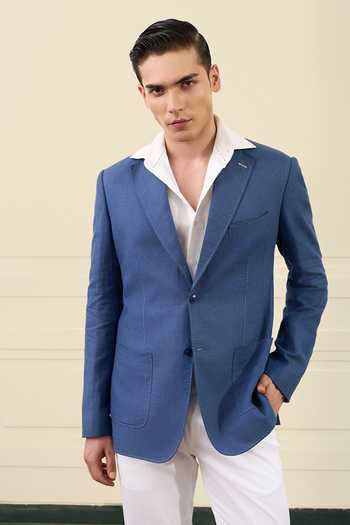 Gargee Designers Linen Single Breasted Blazer 