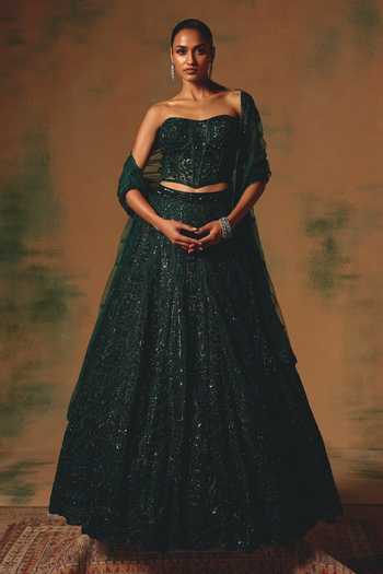 Basanti Kapde aur Koffee The Wild Ivy Lehenga Set 