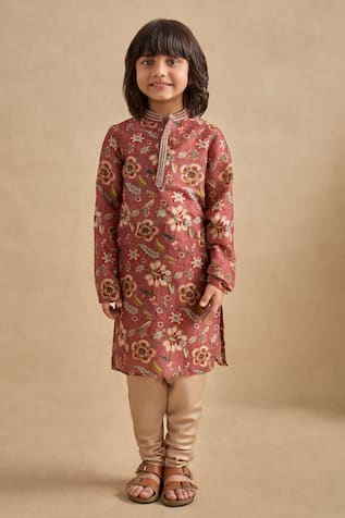 Kalista Zian Floral Print Kurta Set 