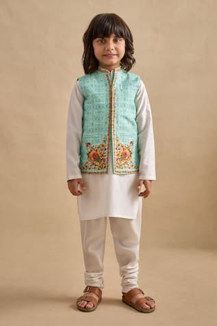 Kalista Tahir Printed Bundi Kurta Set 
