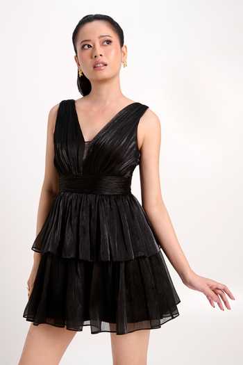 Verano By Tanya Athena Organza Short Dress 