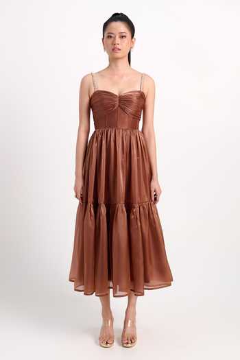Verano By Tanya Claire Midi Tiered Dress 