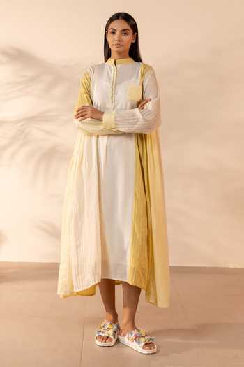OurDve Blush Wind Cotton Dress 