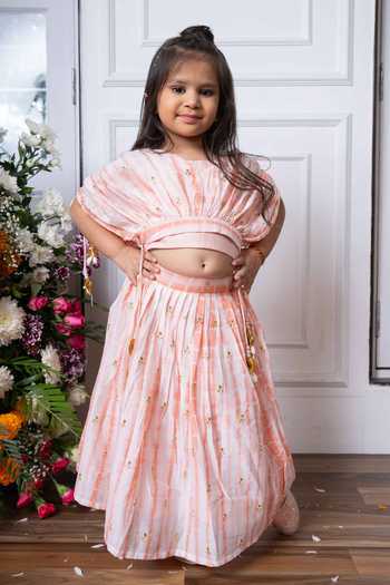 Kirti Agarwal - Pret N Couture Embroidered Lehenga Wit Blouse 