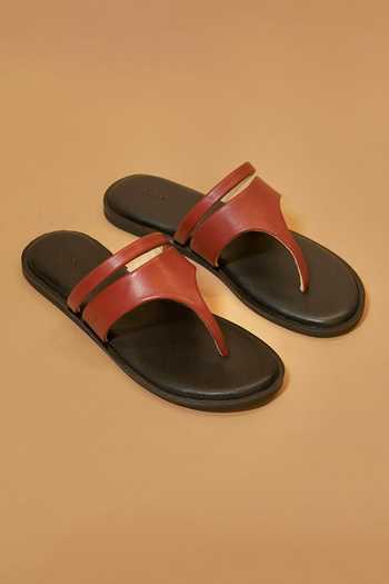 Dmodot Pelle Rouge Flats 
