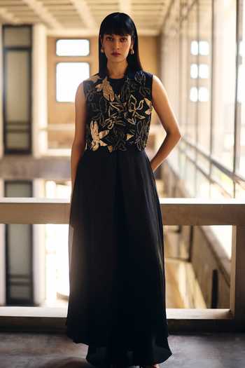 Studio Radical Magnolia Applique Jacket & Gown Set 