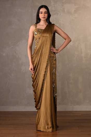 Onaya Embellished Saree Gown 