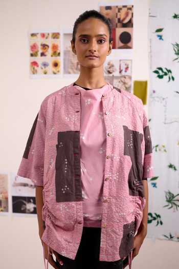 Doodlage Astra Bandhani Pattern Jacket 