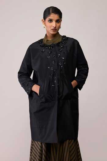 Bunka Diana Embroidered Long Jacket 