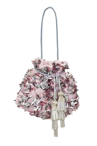 SG Collection By Sonia Gulrajani Ice Breaker Embellished Potli Bag 