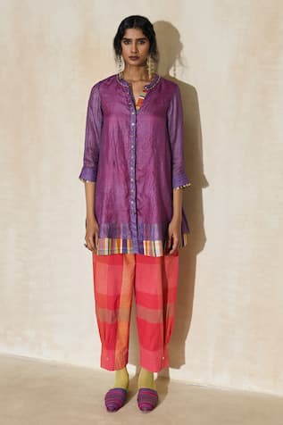 Swatti Kapoor Rio Checkered Pant 