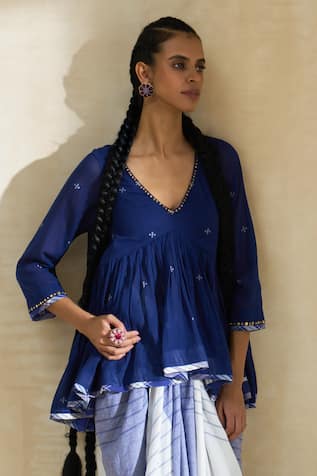 Swatti Kapoor Kate Gathered Top 