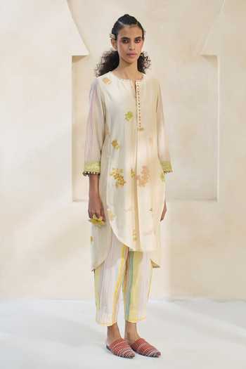 Swatti Kapoor Jesey Striped Pant 