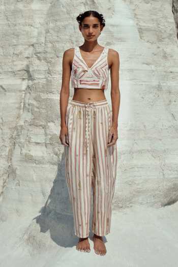 Ahmev Eaindra Dart Pant 