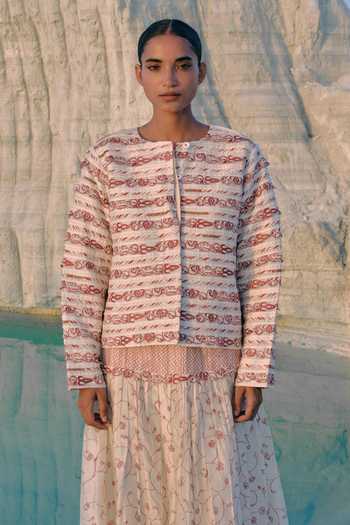 Ahmev Fable Collarless Jacket 