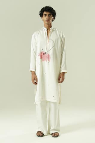 Shwetanga Lilly Afgan Kurta Set 