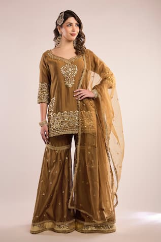 saina kapoor Gota Patti Kurta Set  