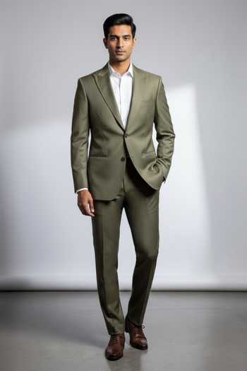 Tajiri Shawl Collar Blazer Set 