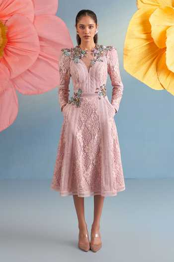 Parul And Preyanka Nina Dusty Dress 