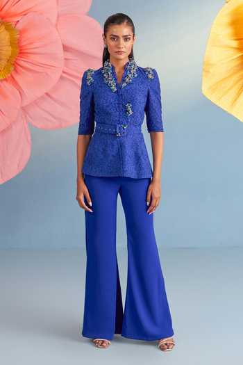 Parul And Preyanka Serena Jacket & Pant Set 