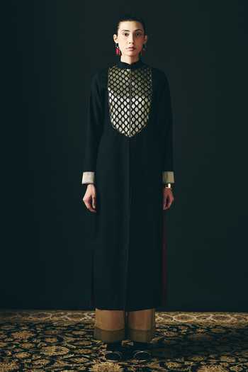 Shimona Woven Bodice Tunic & Pant Set 