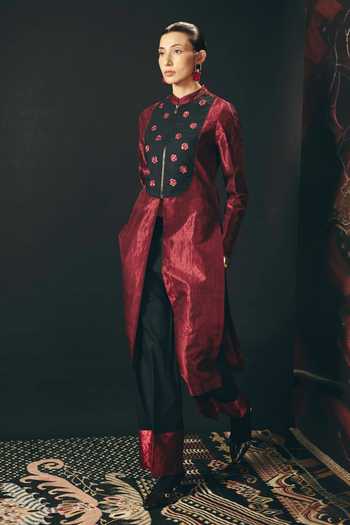 Shimona Rouge Long Tunic & Pant Set 