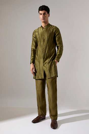 Son Of A Noble Snob Hayden Chanderi Kurta Set 