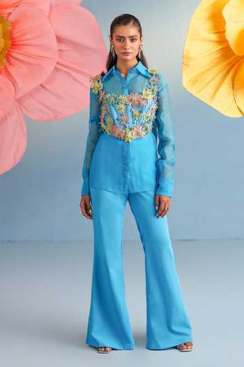Parul And Preyanka Delilah Shirt & Bolero Set 