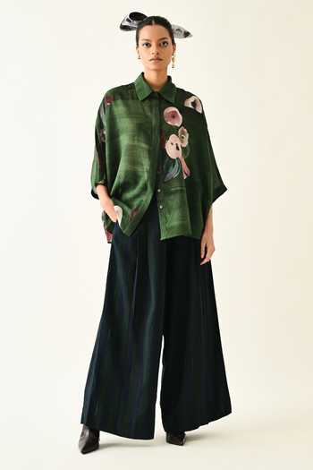 OFRIDA Mossfield Ae Printed Shirt & Pant Set 