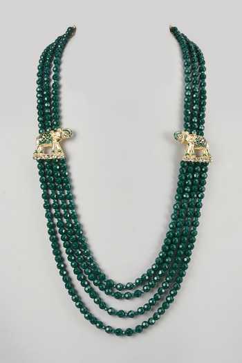 SALIL BHATIA Handmade Stone Pearl Necklace 