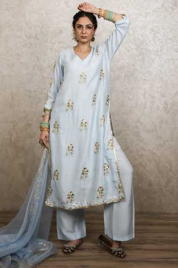 Gulabo Jaipur Shyra Embroidered Straight Kurta Set 